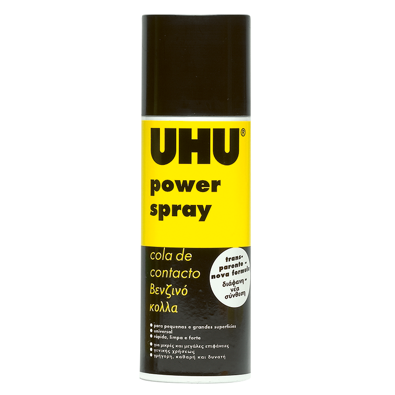 Power Spray Permanente e Transparente - 200ml  - UHU