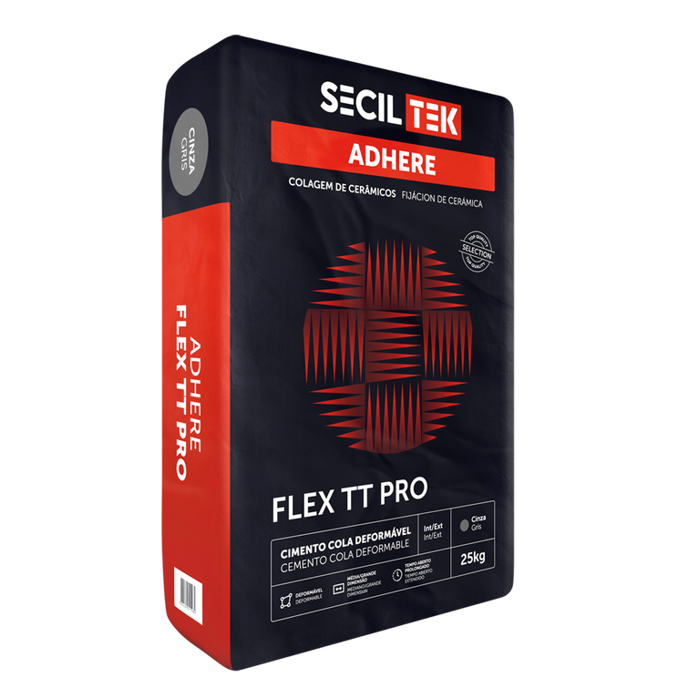 Cimento cola - ADHERE FLEX TT PRO - 25kg - SECIL