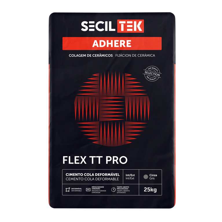 Cimento cola - ADHERE FLEX TT PRO - 25kg - SECIL