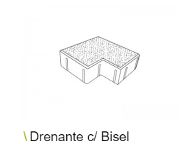 Pavimento - Ecopavé Drenante - Cinza - Artebel®