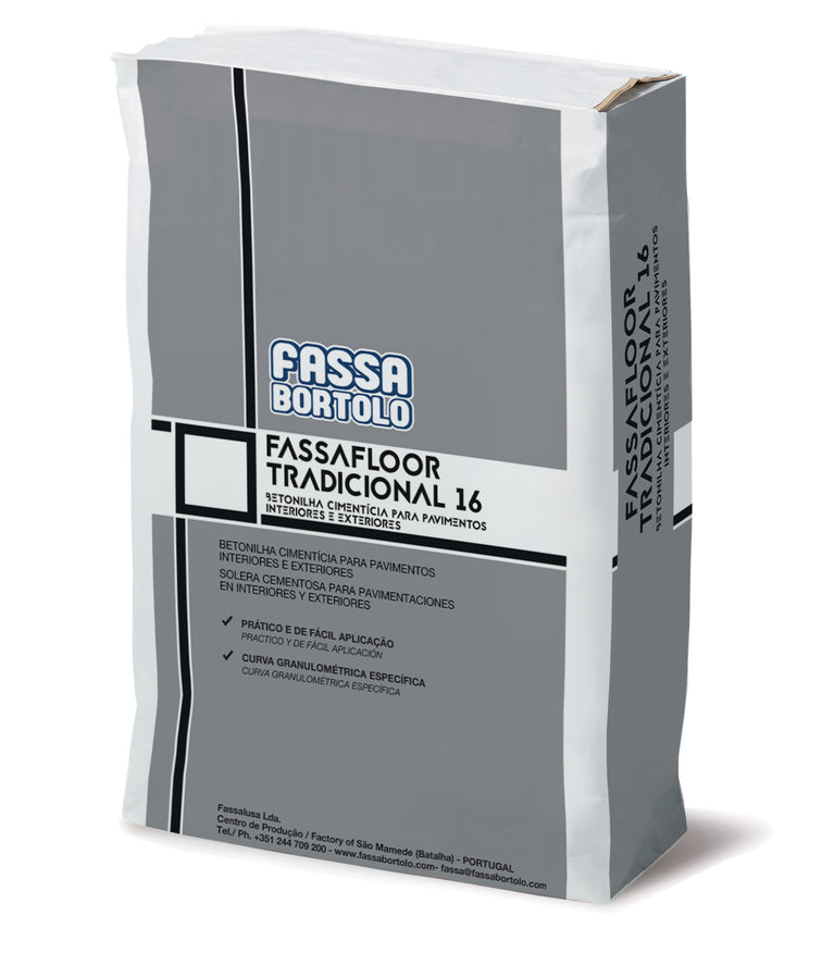 Betonilha - Fassafloor tradicional 16 - 25kg - FASSA