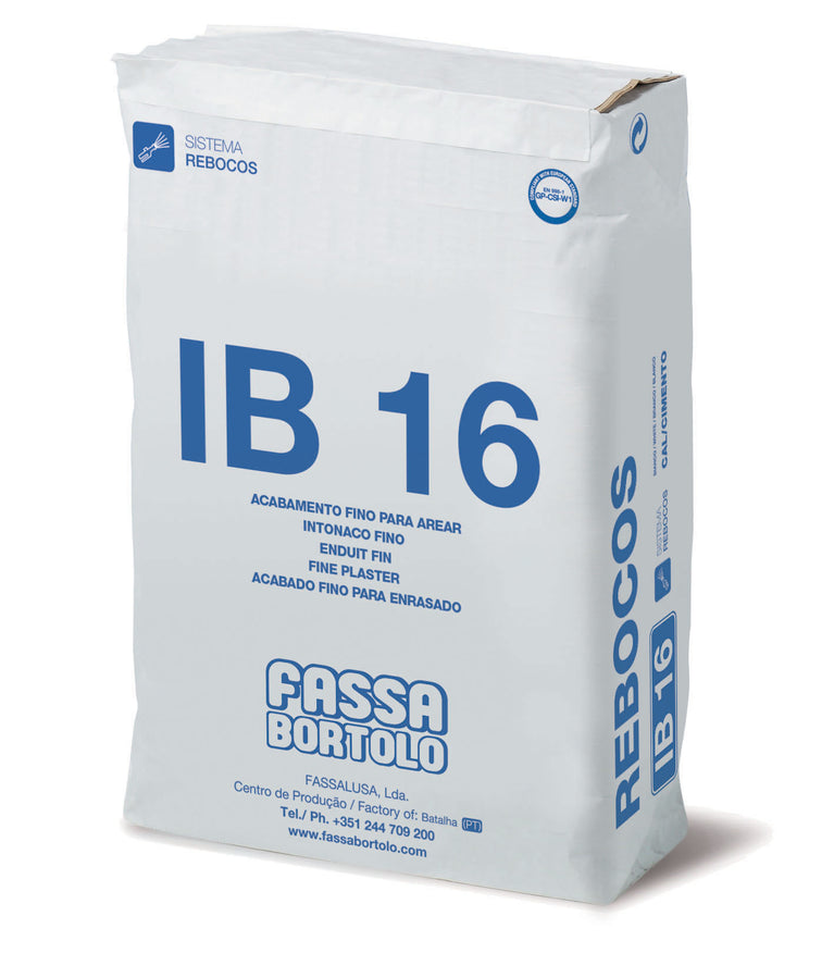 Massa de acabamento - IB 16 - 25kg - FASSA