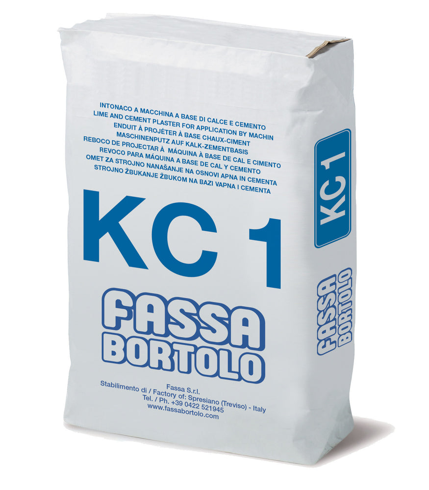 Reboco à base de Cal - KC1 - Cinza - FASSA
