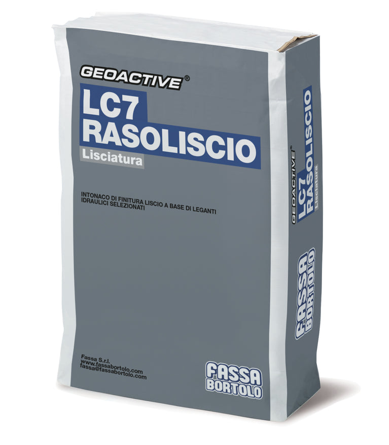 Massa de acabamento - LC7 RASOLISCIO - 20kg  - FASSA