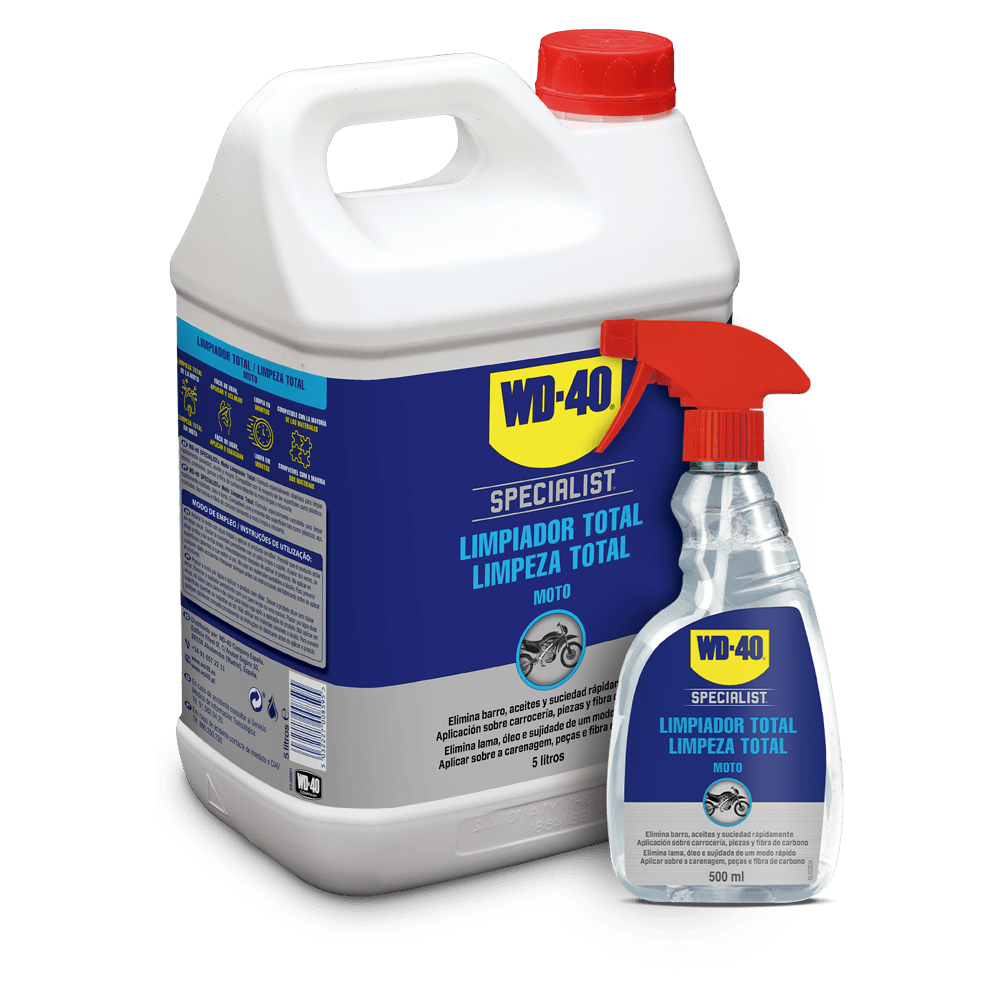 Spray limpeza total Specialist Moto 500 ml - WD-40