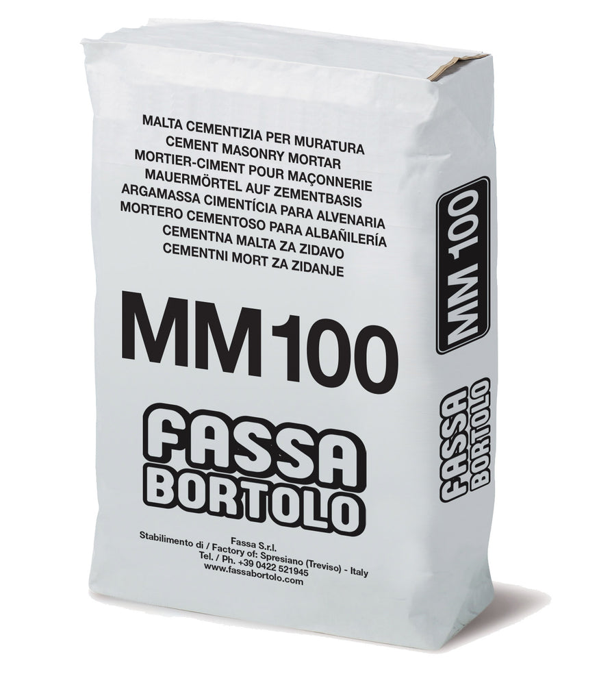 Argamassa para alvenaria MM100 - Cinza - 25KG - FASSA