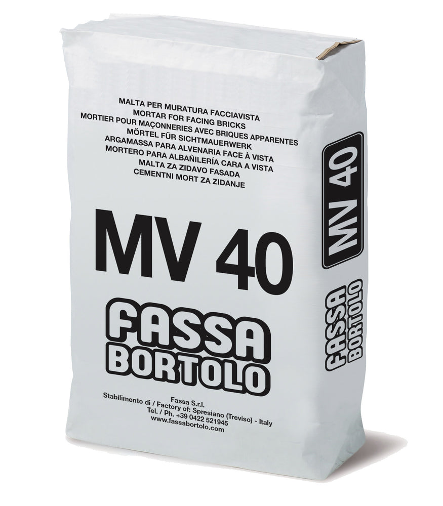 Argamassa para alvenaria MV40 - Cinza - 25KG - FASSA