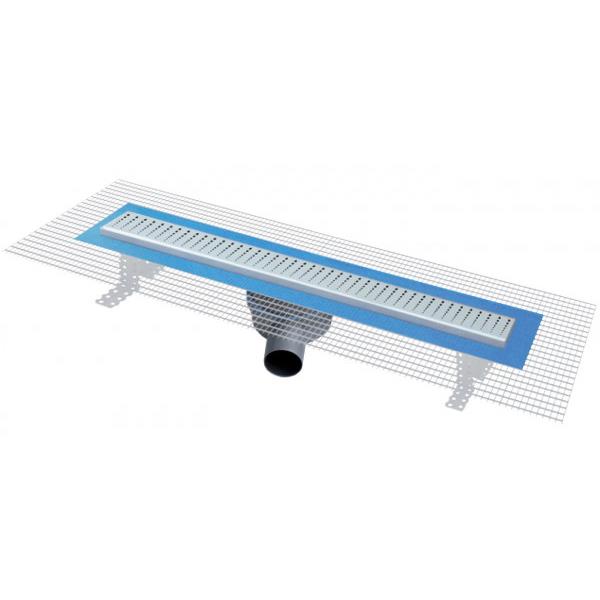 Ralo para escoamento em linha em ABS e grelha inox - FIRST