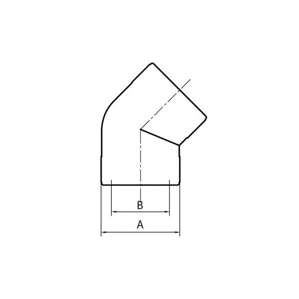 Joelho 45º - Tubo PPR