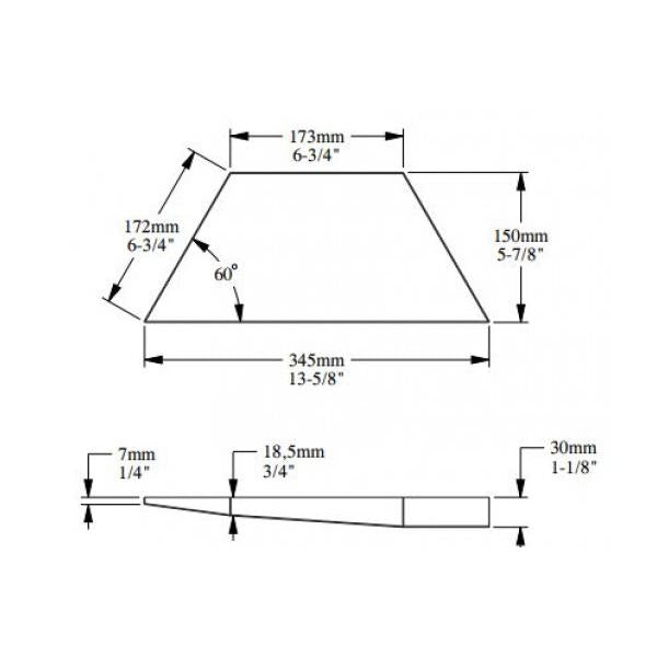 Revestimento 3D - W101 TRAPEZIUM - ORAC