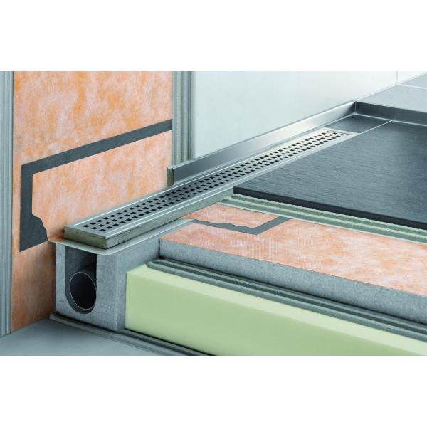 Ralo de escoamento em linha - Kerdi-line H - SCHLÜTER