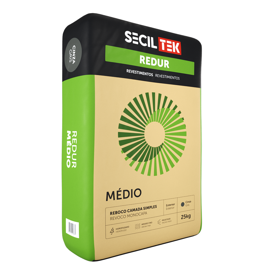 Redur Médio - Reboco - 25kg - SECIL