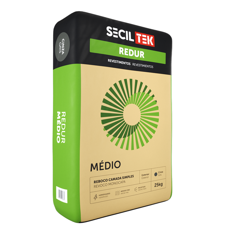 Redur Médio - Reboco - 25kg - SECIL