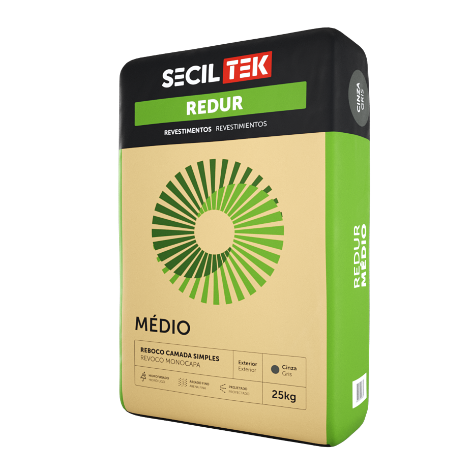 Redur Médio - Reboco - 25kg - SECIL