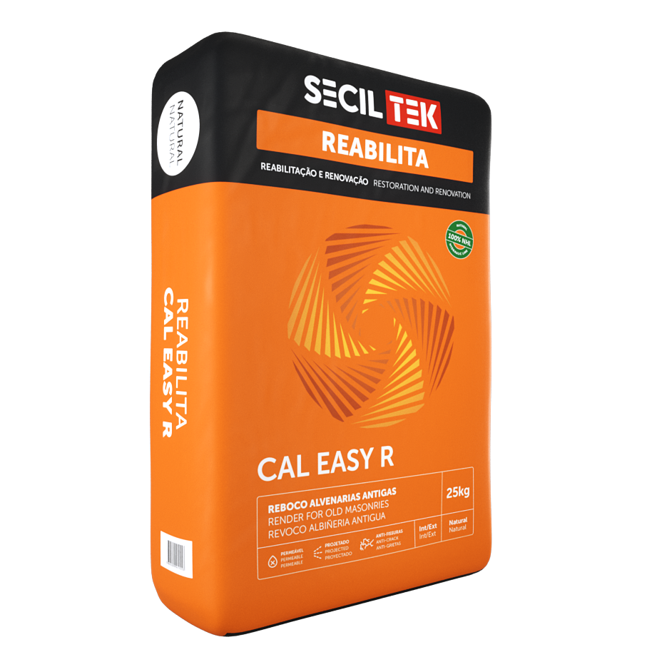 Reabilita Cal Easy R - 25kg - SECIL