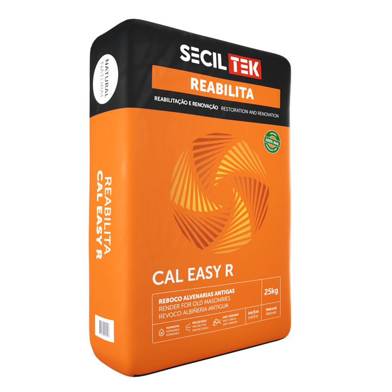 Reabilita Cal Easy R - 25kg - SECIL