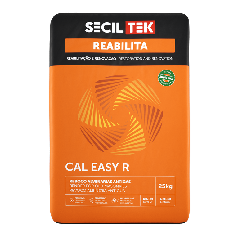 Reabilita Cal Easy R - 25kg - SECIL