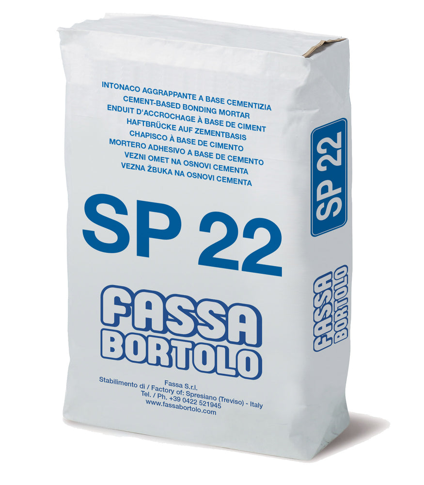 Chapisco à base de cimento - SP 22 - FASSA
