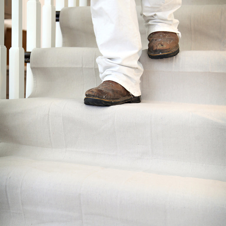Stay put Canvas Plus With Surface Grip + Spill block - 2,74m x 3,66m - Trimaco®