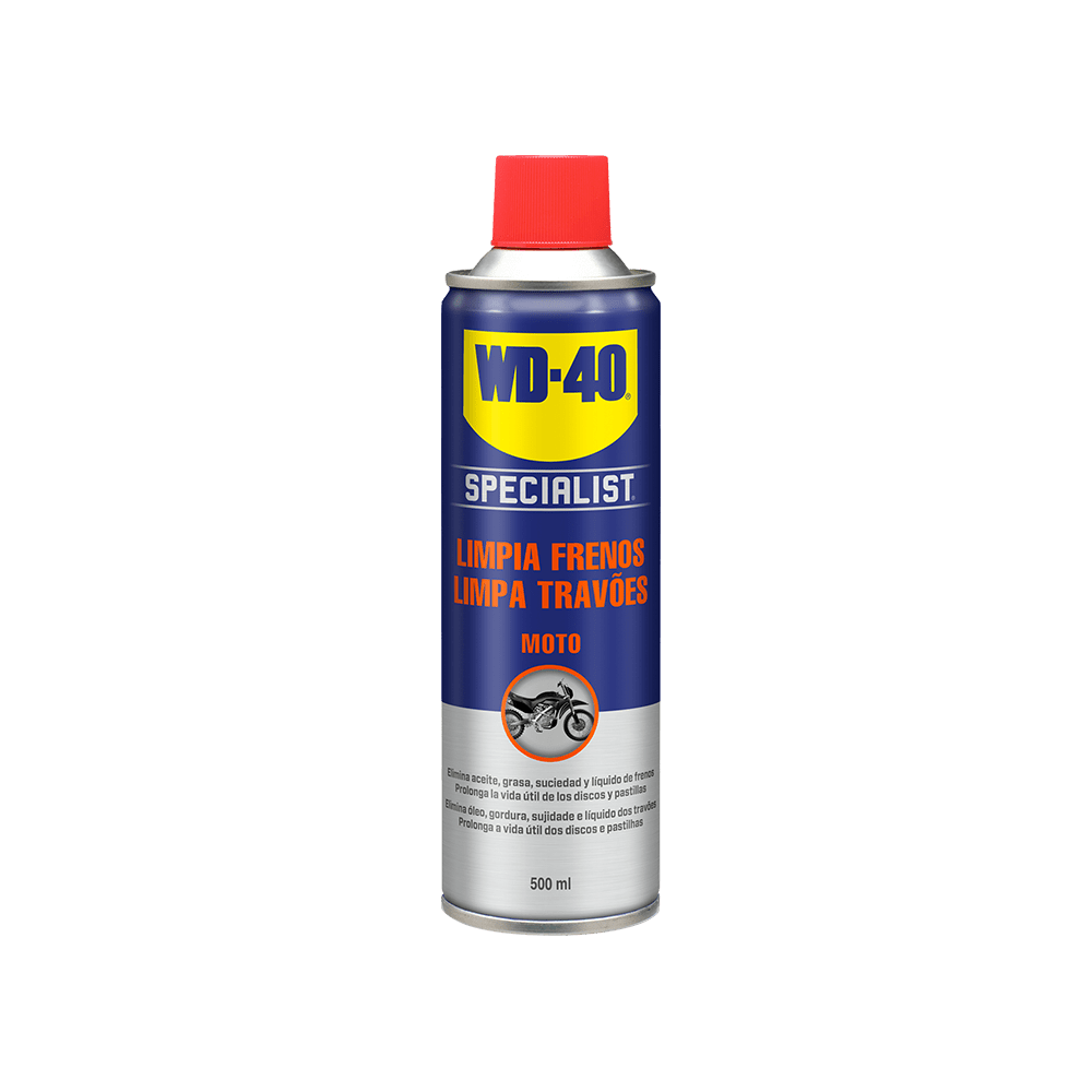 Spray Limpa travões Specialist Moto 500 ml - WD-40