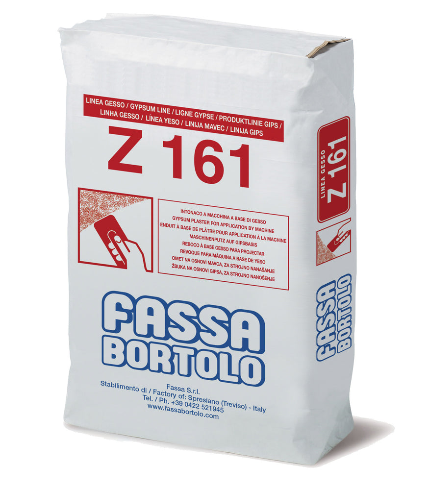 Reboco à base de Gesso - Z161 - Branco - FASSA