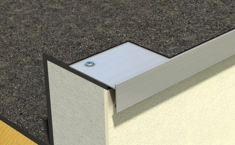 Perfil remate e pingadeira para impermeabilizações 50/100 - Riveco