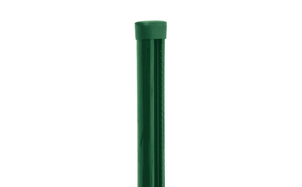 Poste Cremalheira Plastificado Verde