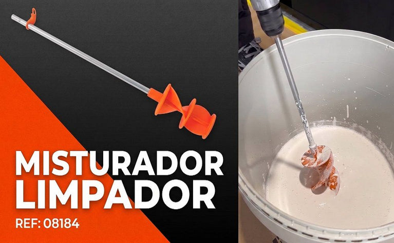 Misturador e limpador - para rolos cage