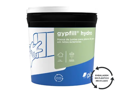 Massa preparada Gypfill Hydro - 15 Kg - PLACO
