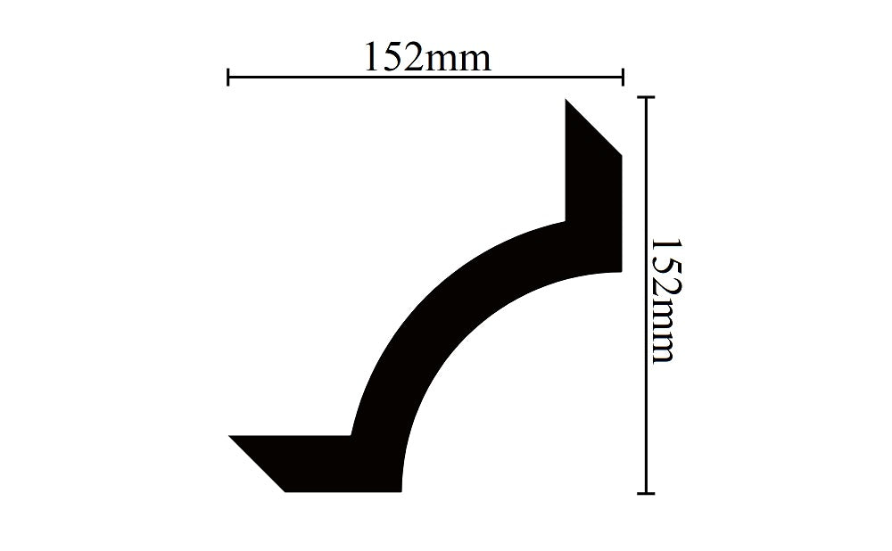 Canto para moldura de parede Arstyl SP2-5 - 10 Unidades