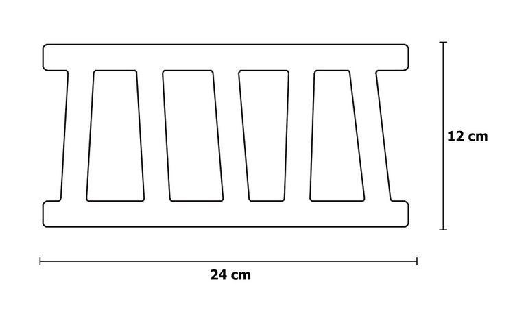 Cobogó decorativo Cañizo