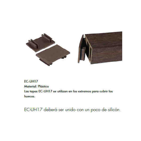Viga em WPC - UH17 e UH26