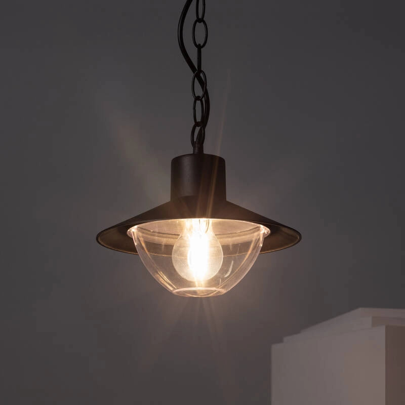 Candeeiro Suspenso Exterior Metal Neiva