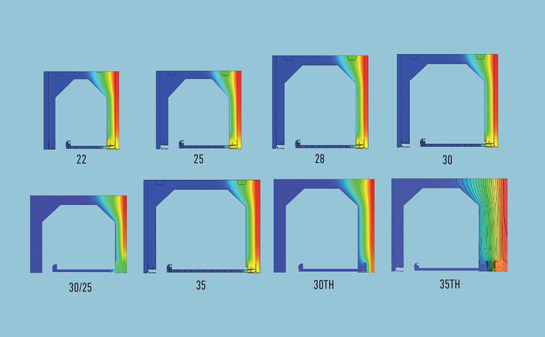Caixa de estore - Luxetherm Base em EPS - 6 metros