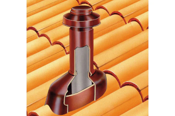 Chaminé extrator anti-condensação