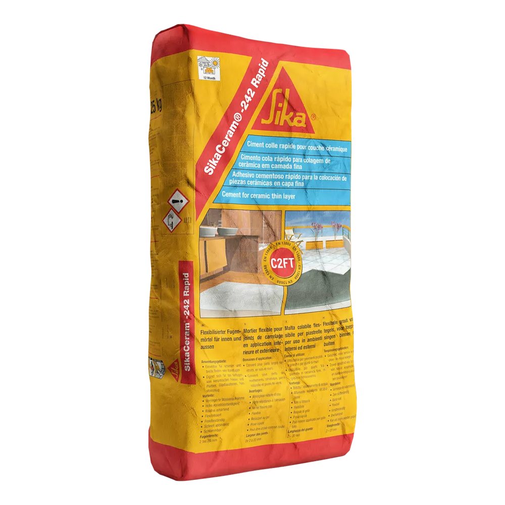 Cimento cola - SikaCeram 242 Rapid - SIKA