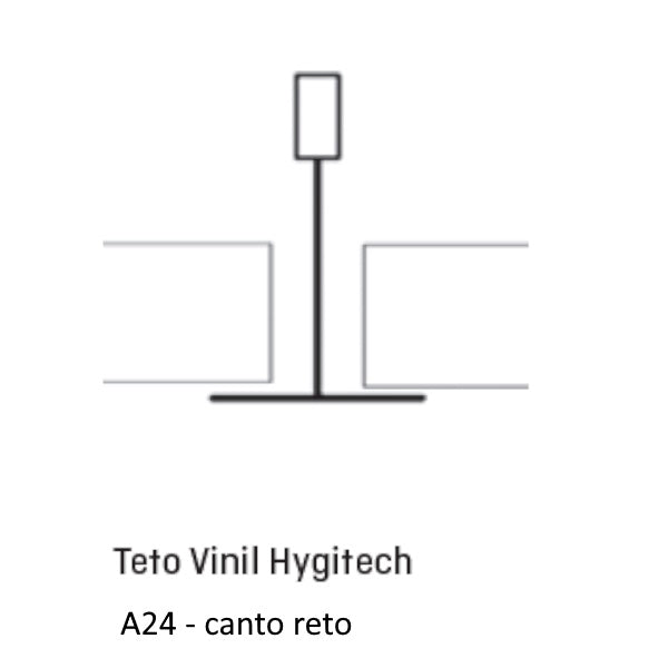 Teto vinil hygitech easy-clean