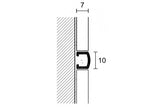 Listelo Cromado Prolist - 7mm