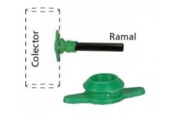Ilhó / grommet para rega gota a gota