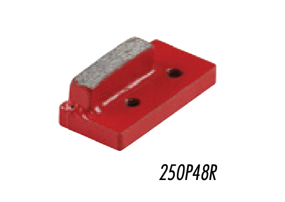 Segmento 250P48R desbastar/riscar 10x40x8mm 48 diamantes - Megatitina Raimondi