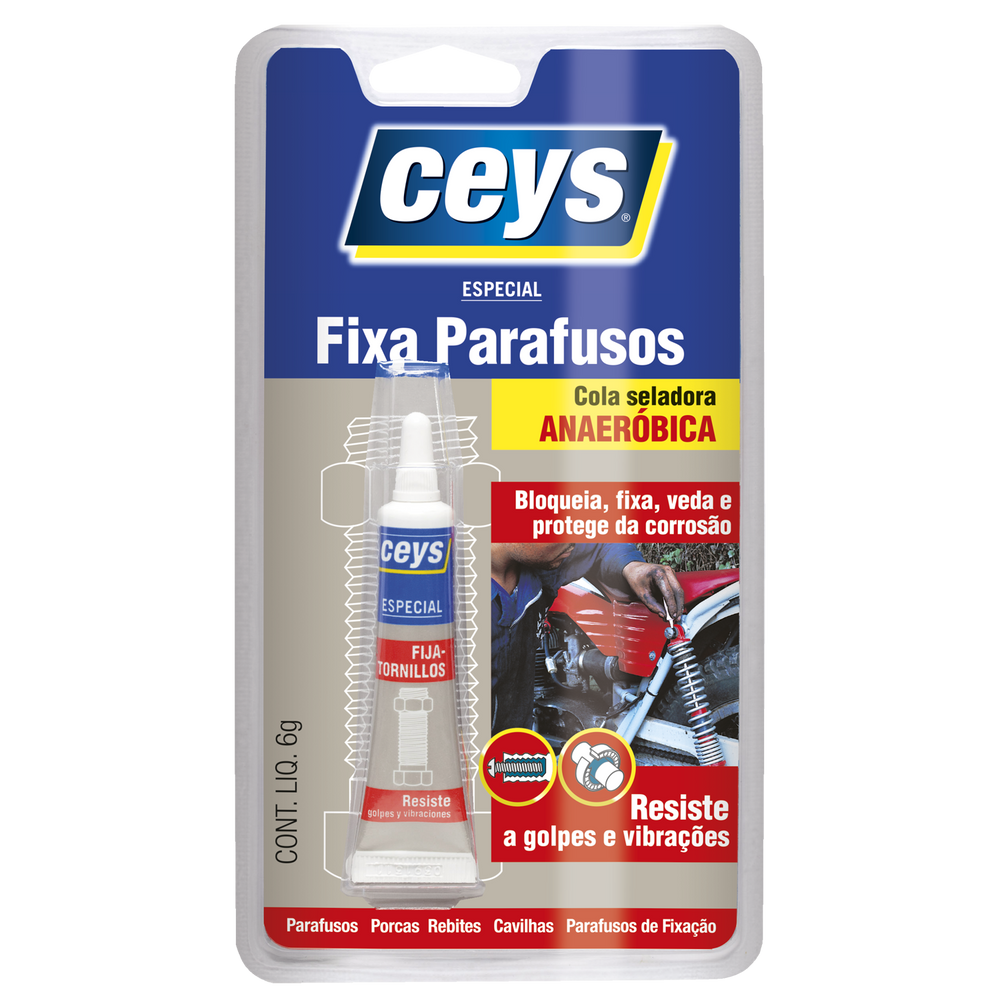 Especial Fixa Parafusos - Cola - CEYS