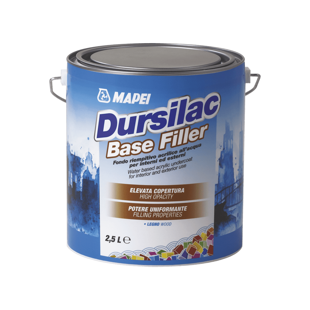 Dursilac Base Filler Branco - Mapei - 0.75 litros