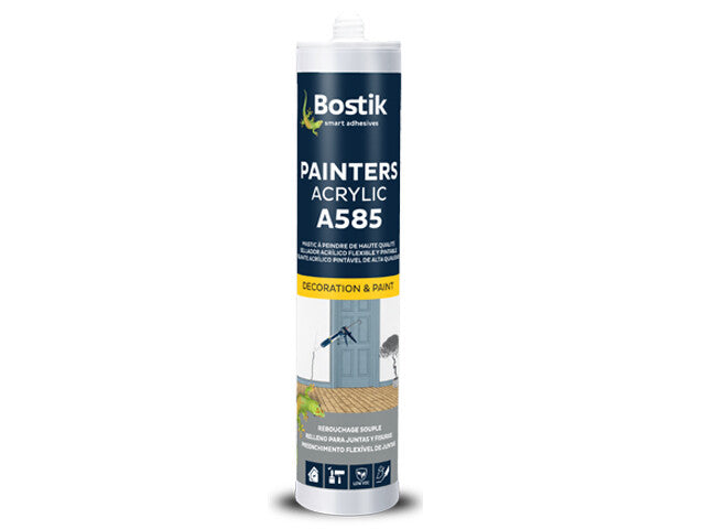 A585 Painters Acrylic Branco - 300ml - BOSTIK