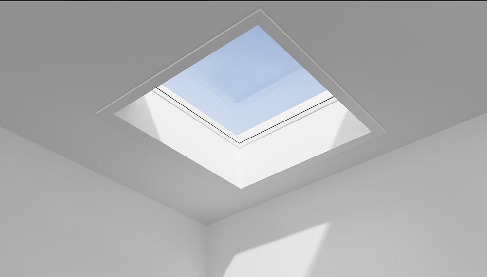 Janela Zenital com vidro plano - Velux