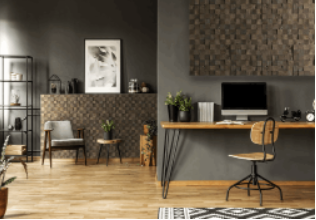 Painel Madeira QUADRO MINI - REVESTHE