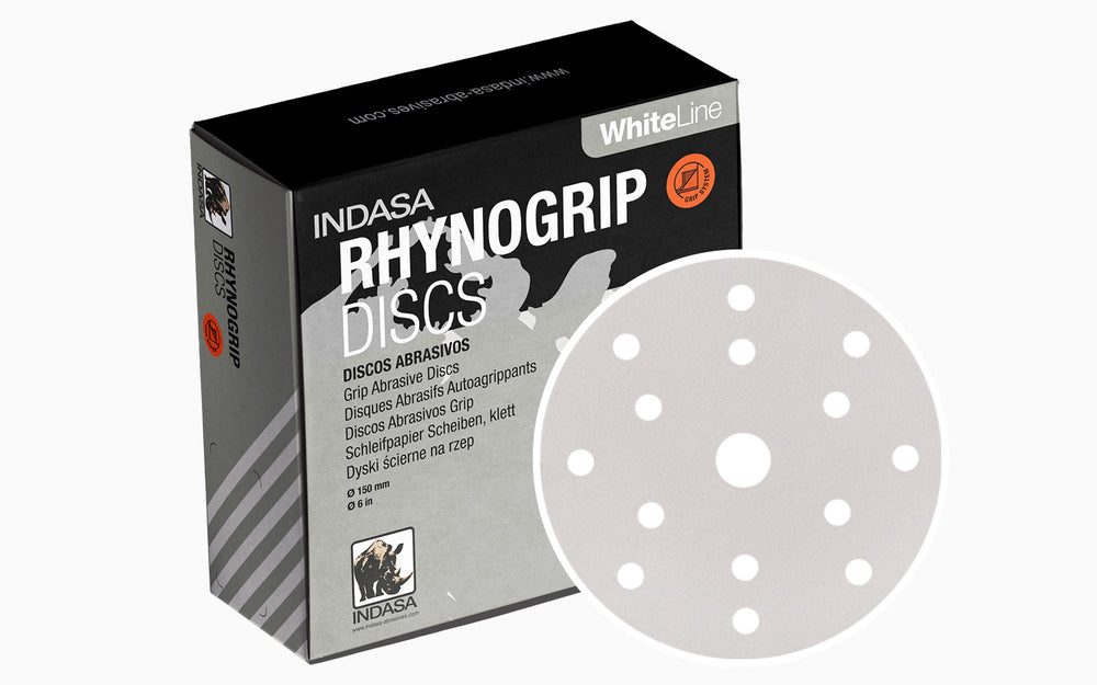 Lixa disco - Rhynogrip White line