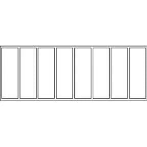 Molde cut stone border FM-1225