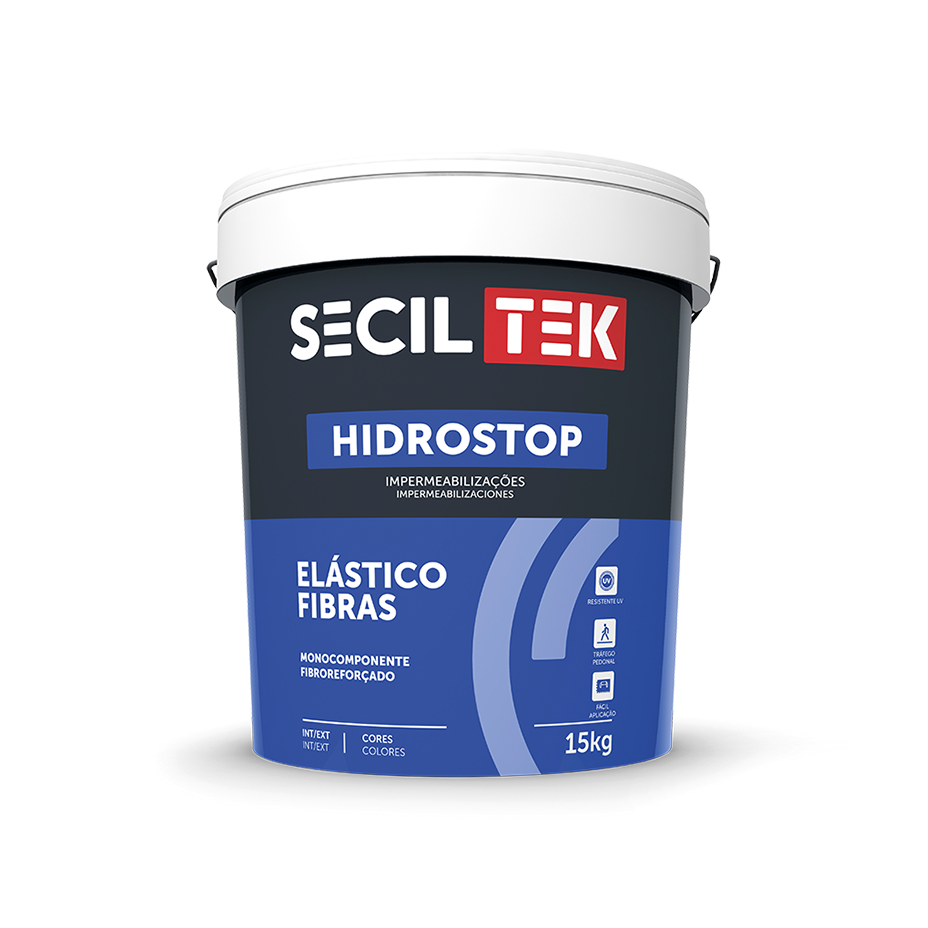 Hidrostop Elástico Fibras - SECIL
