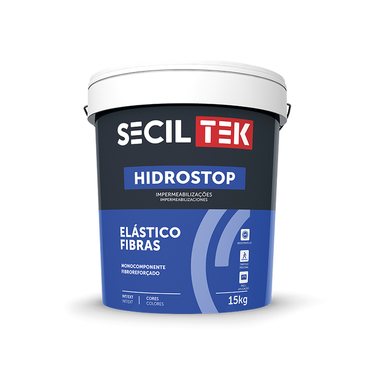 Hidrostop Elástico Fibras - SECIL
