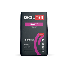 Isovit FibraFlex - Argamassa fibra-reforçada - 25kg - SECIL